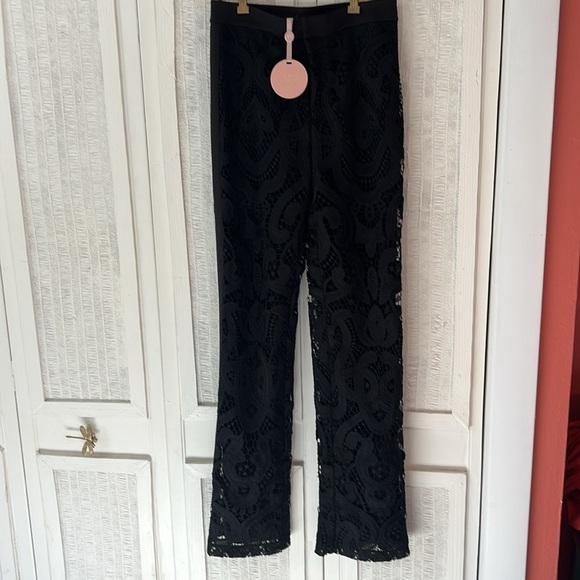 Alexis Lace Pierre pants black lace size L NWT - Picture 5 of 12